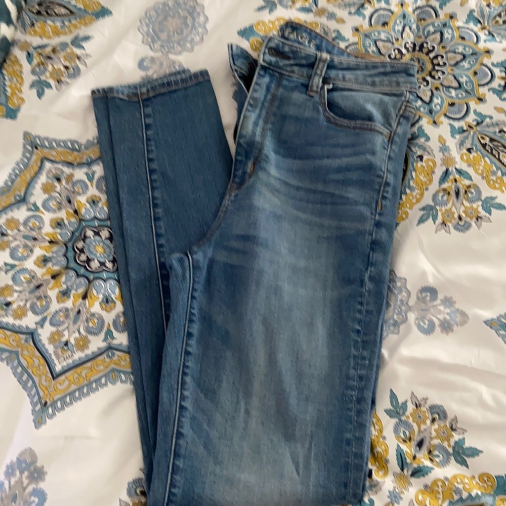 AE Super high rise super stretch jegging